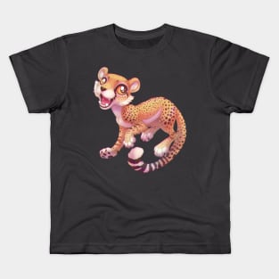 Cheery Cheetah Kids T-Shirt